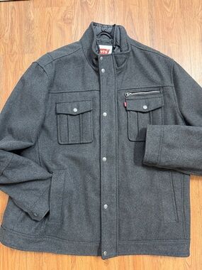 Levi’s Insulated Peacoat - XXL